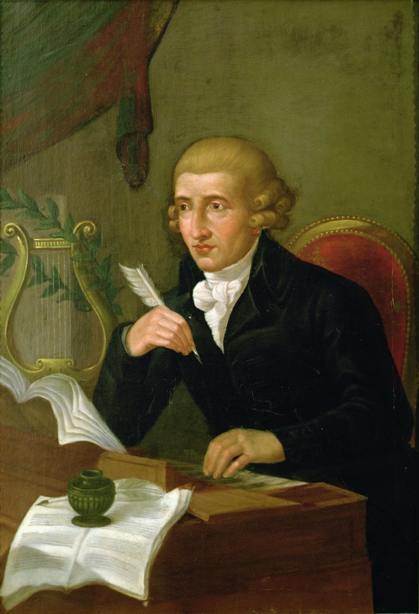 Porträt von Joseph Haydn (1732 - 1809) von Italian School
