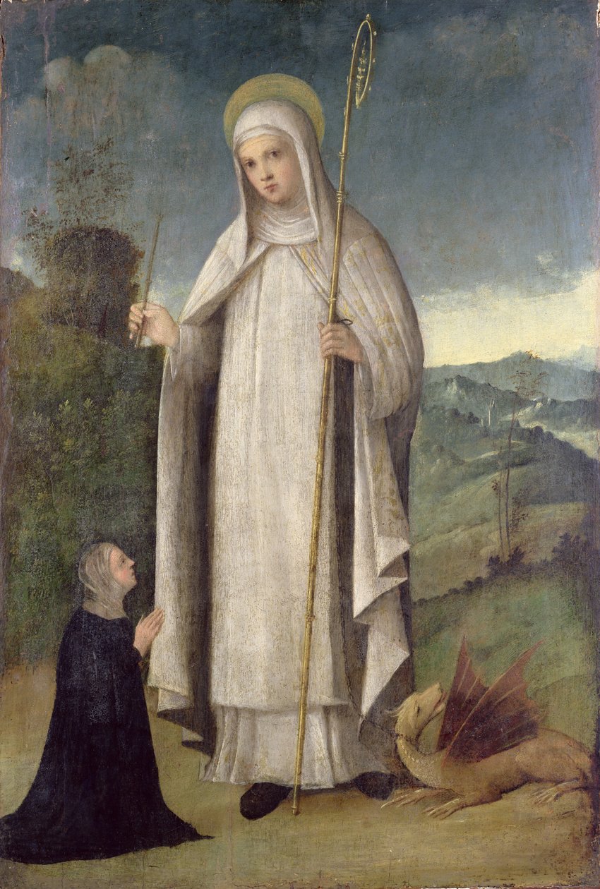 St. Margareta, ca. 1500 von Italian School