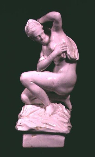 Statuette, nach einer Bronze von Giambologna (1529-1608), Vinovo-Fabrik, spätes 18. Jahrhundert von Italian School