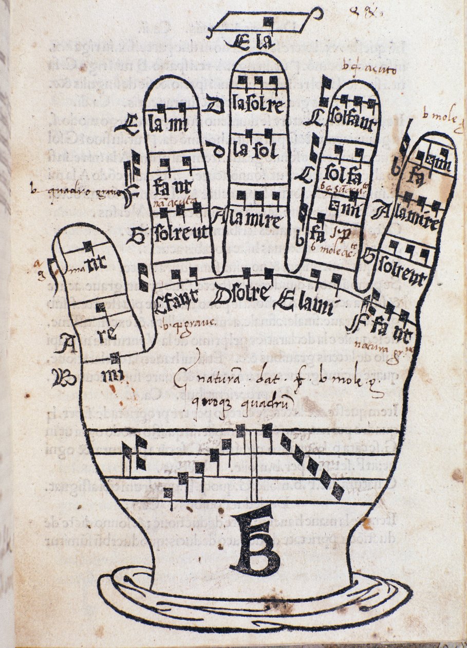 Die Hand von Guido d