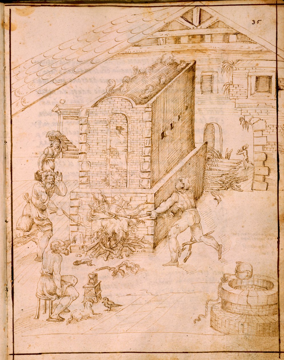 Die alte Kunst der Gefäßherstellung, 1589 von Italian School