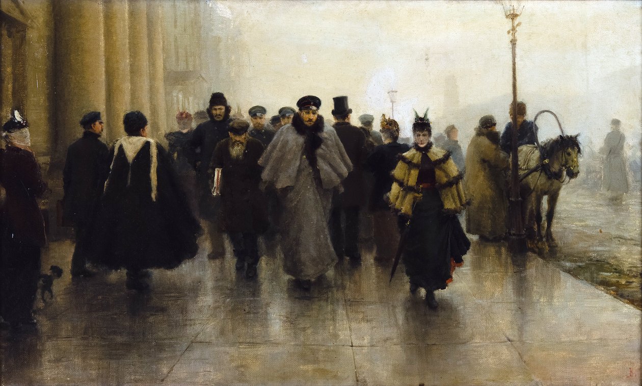Newski-Prospekt von Ivan Alexeyevich Vladimirov