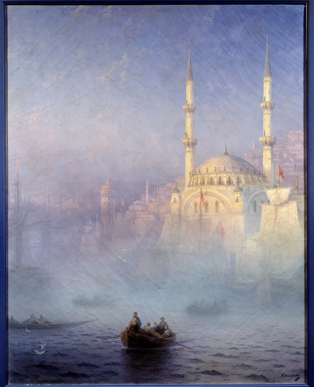 Konstantinopel, die Moschee von Tophane (Nusretiye-Moschee) von Ivan Konstantinovich Aivazovsky