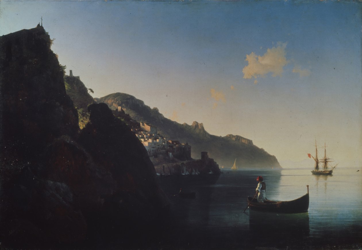 Die Küste bei Amalfi von Ivan Konstantinovich Aivazovsky