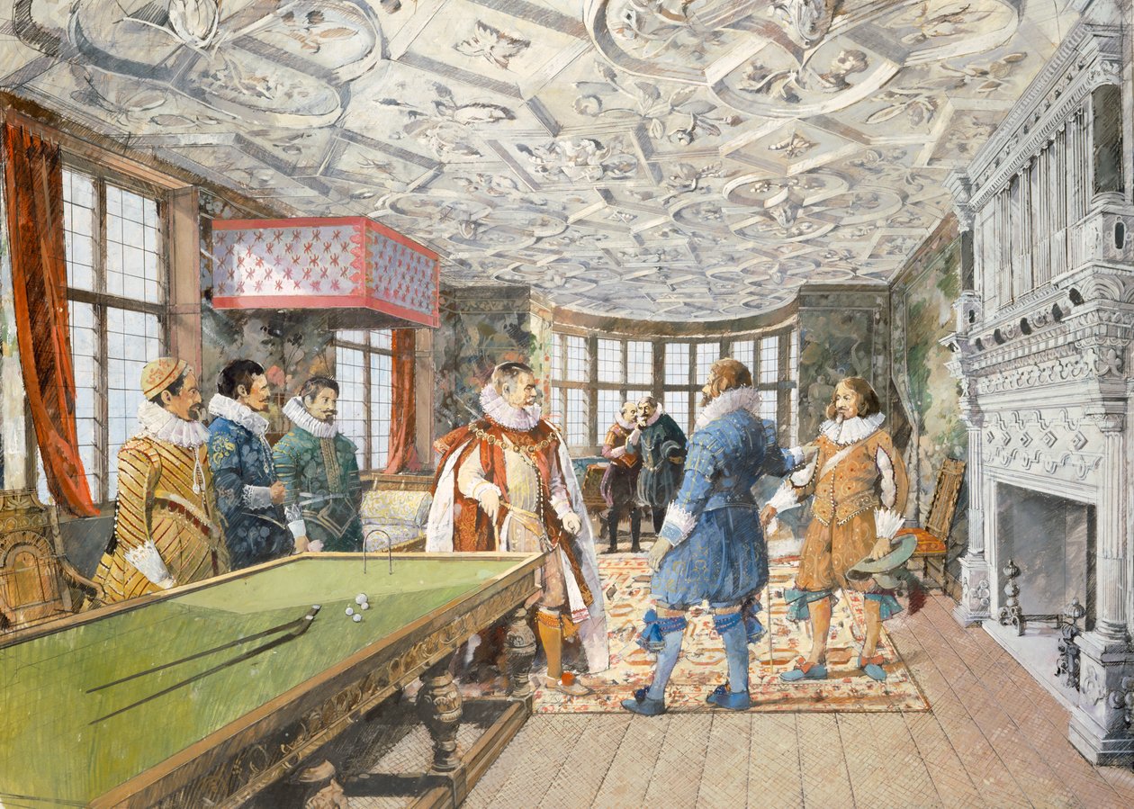 Kirby Hall, frühes 17. Jahrhundert, ca. 1990-2010 von Ivan Lapper