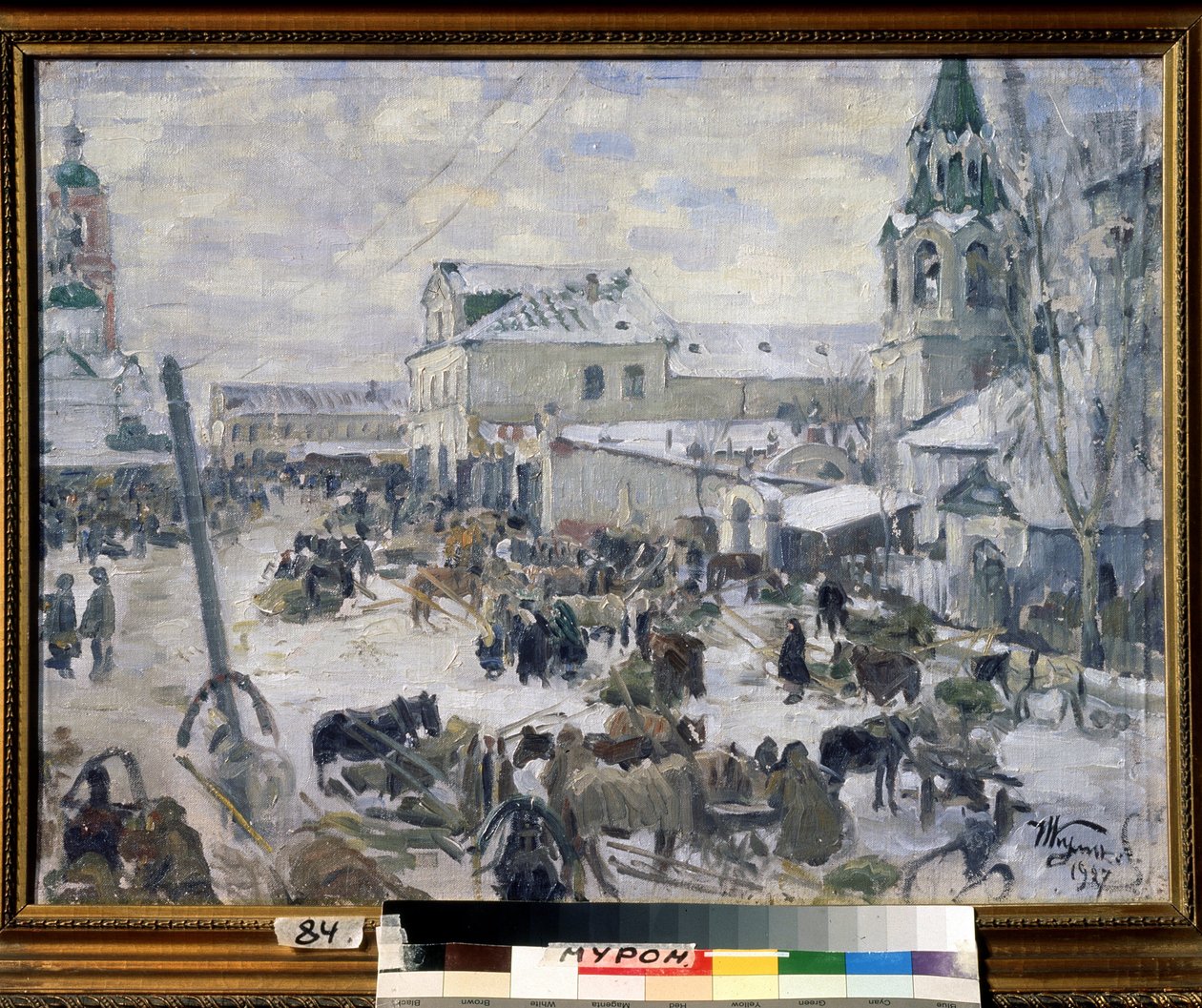 Eine Kirche in Murom von Ivan Semyonovich Kulikov