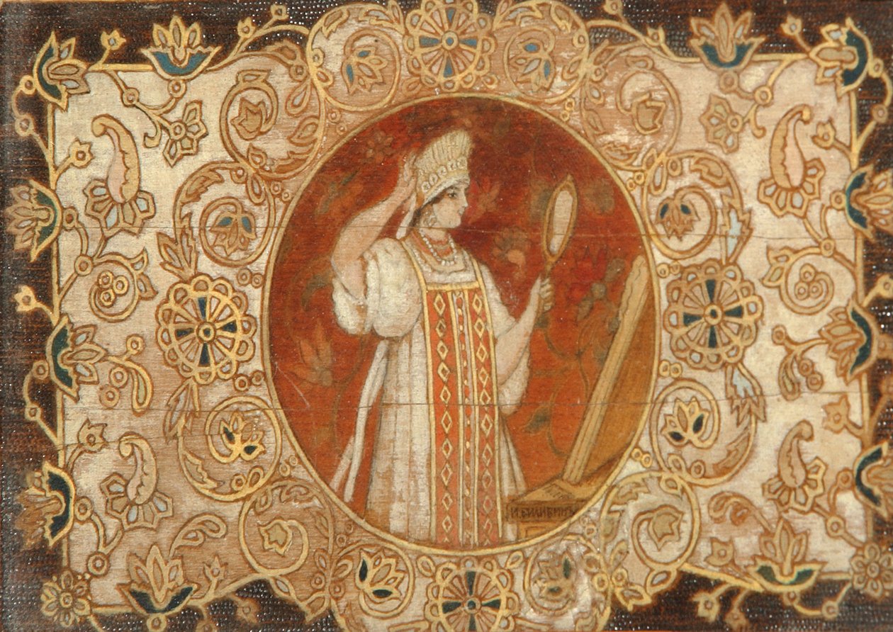 Spieglein, Spieglein an der Wand... von Ivan Yakovlevich Bilibin