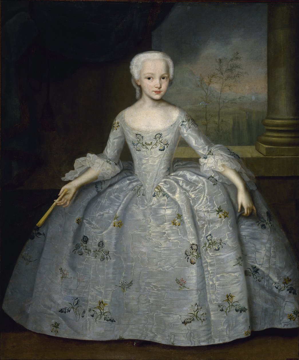 Porträt von Sarah Eleanore von Fermor, um 1750 von Ivan Yakovlevich Vishnyakov