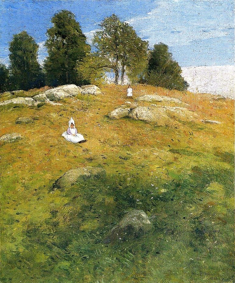 Sommernachmittag, Shinnecock-Landschaft von J. Alden Weir