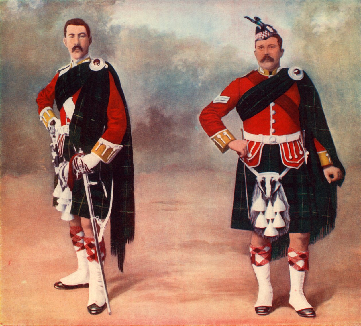 Die Kapstädter Highlanders, 1900 von JE Bruton