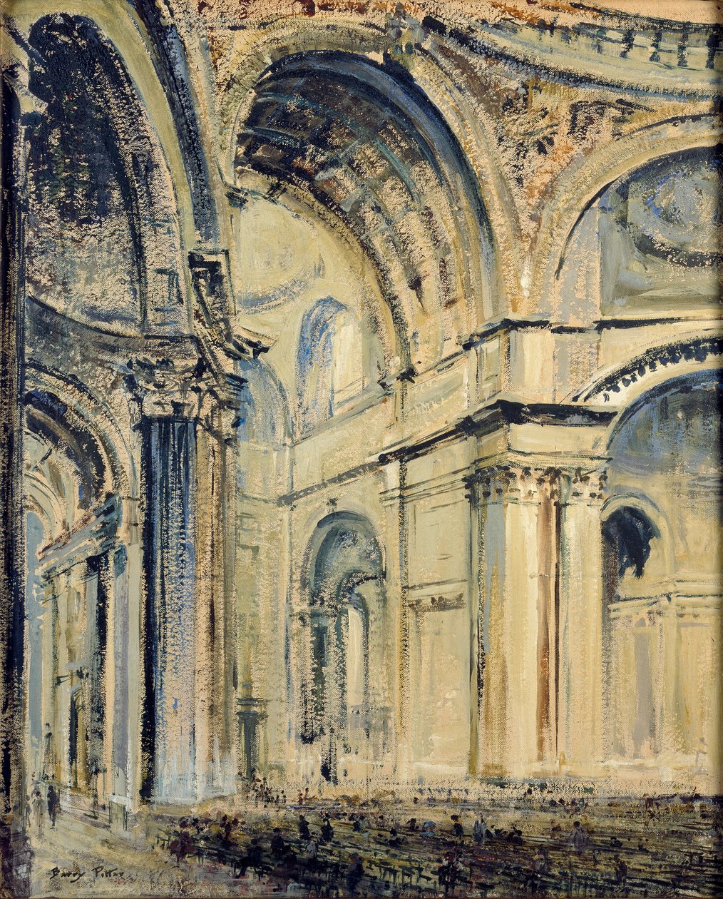 Innenraum der St. Paul
