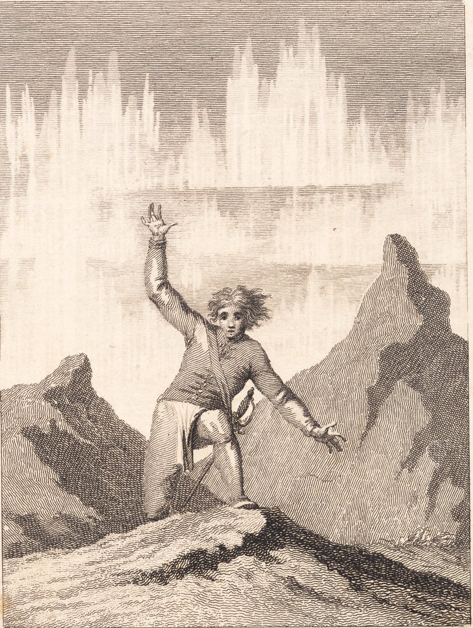 Niels Klim taucht wieder zwischen den norwegischen Klippen auf von J.F. Clemens