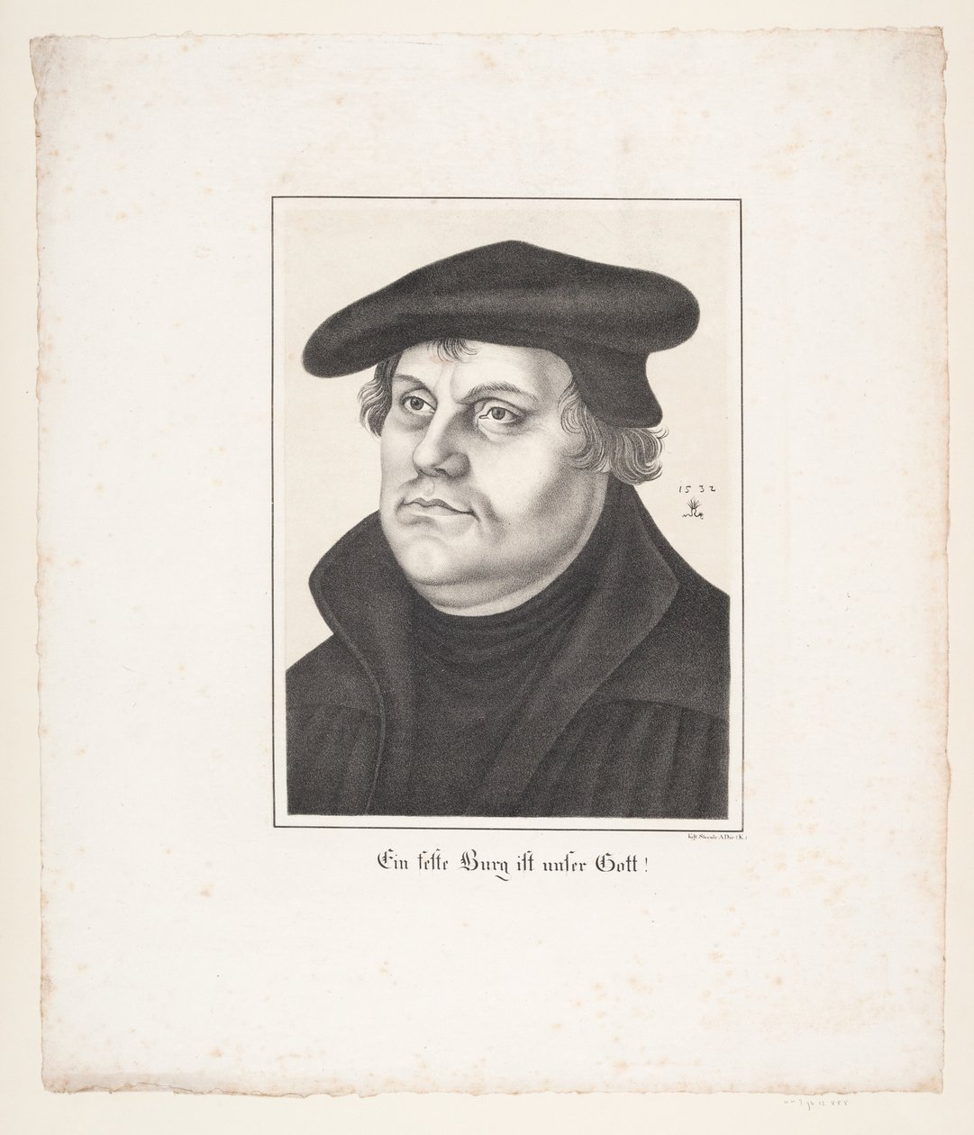 Martin Luther von J.L. Lund
