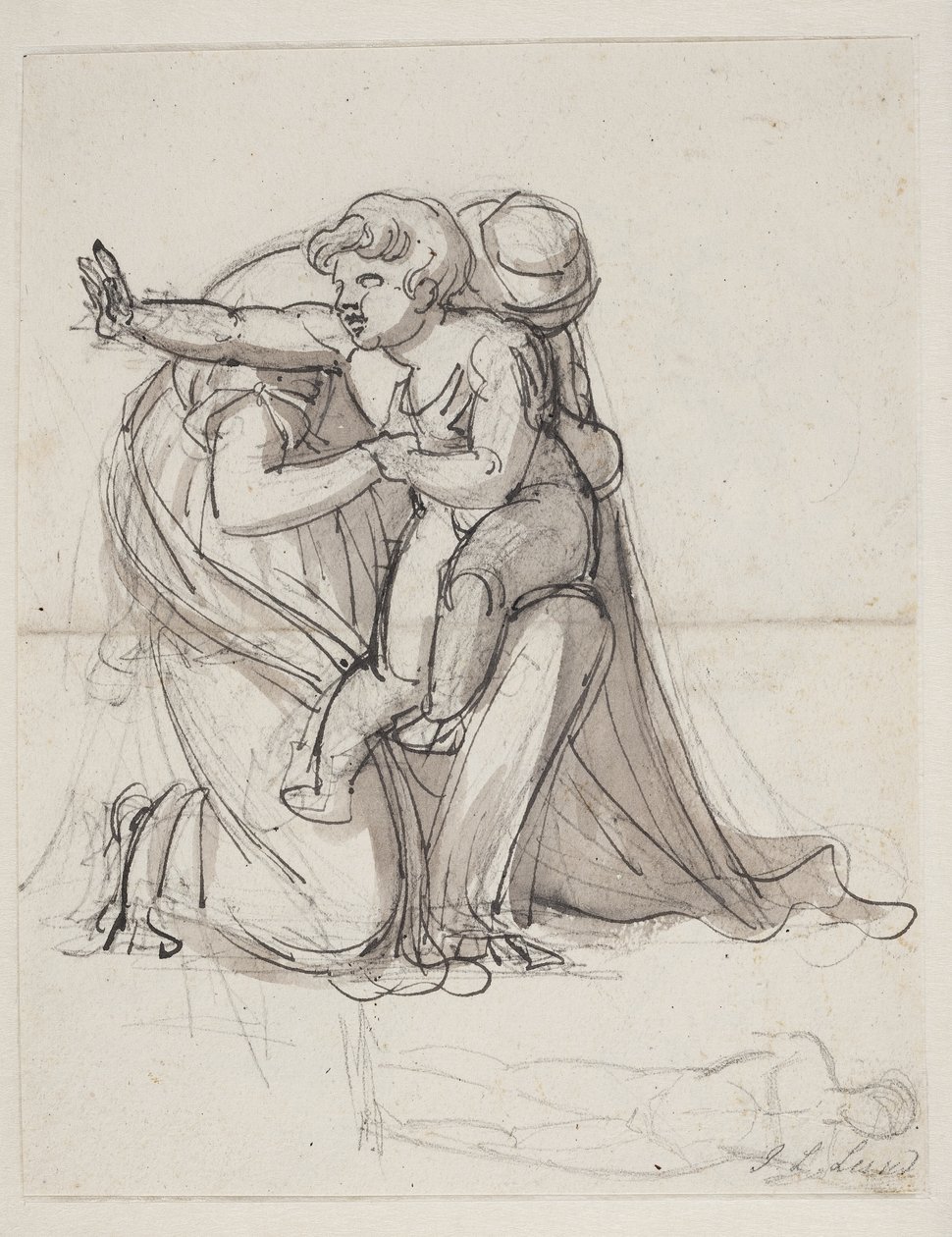 Mutter und Kind. Studie zu Andromache beweint Hektors Tod von J.L. Lund