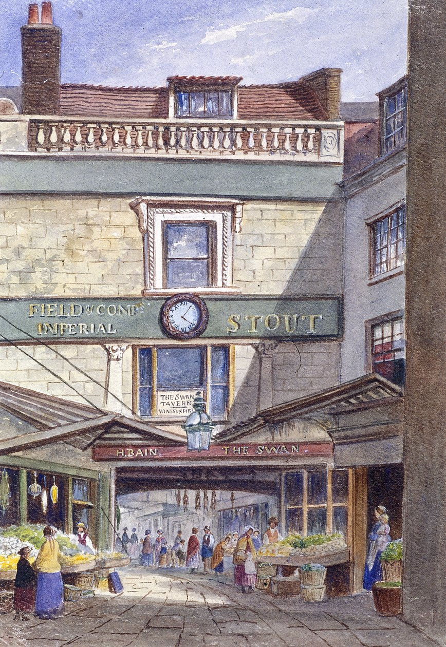 Swan Inn, Leadenhall Market, London von JT Wilson