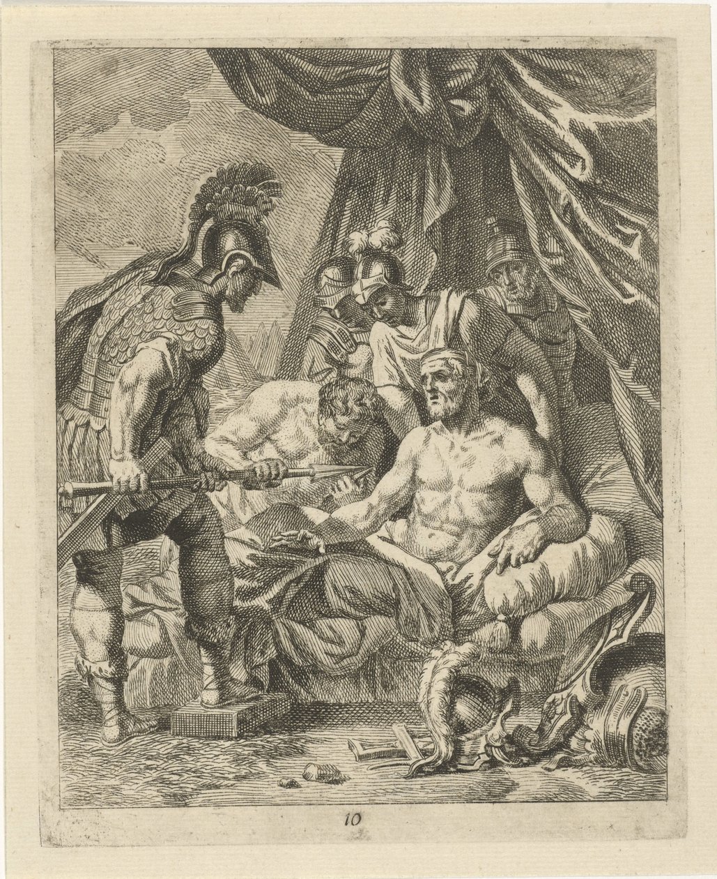 Achilles heilt Telephos von J. Alexander Janssens