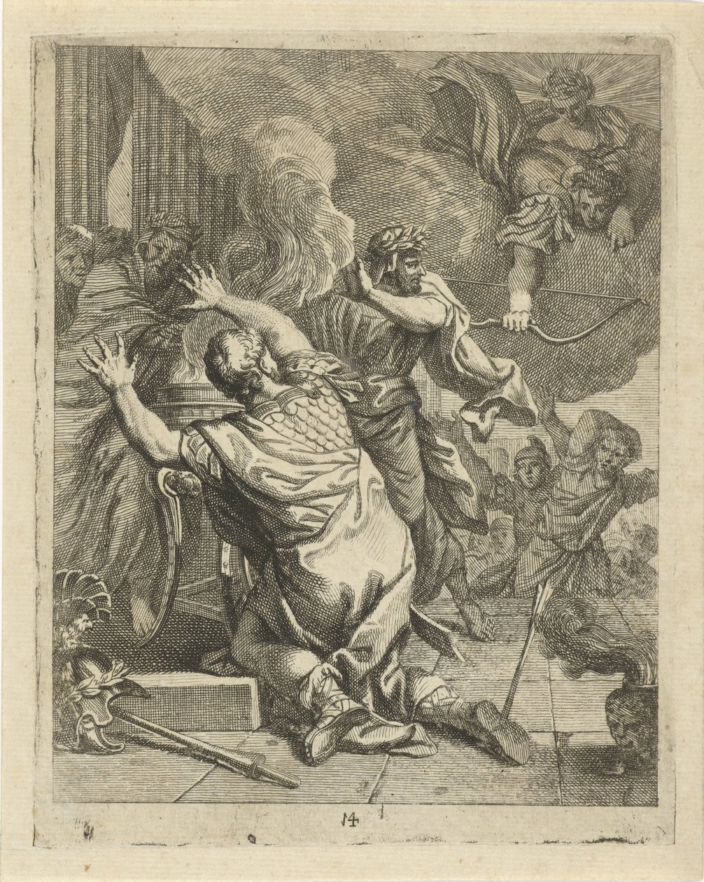Tod von Achilles von J. Alexander Janssens