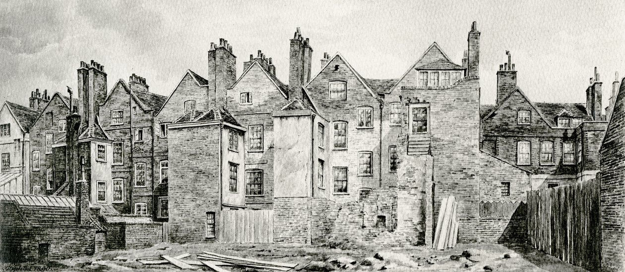 Bartletts Buildings, 1890 von J. Appleton