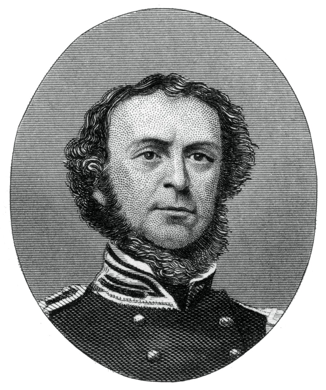 Samuel Francis Du Pont, Admiral der United States Navy, 1862-1867 von J. Rogers