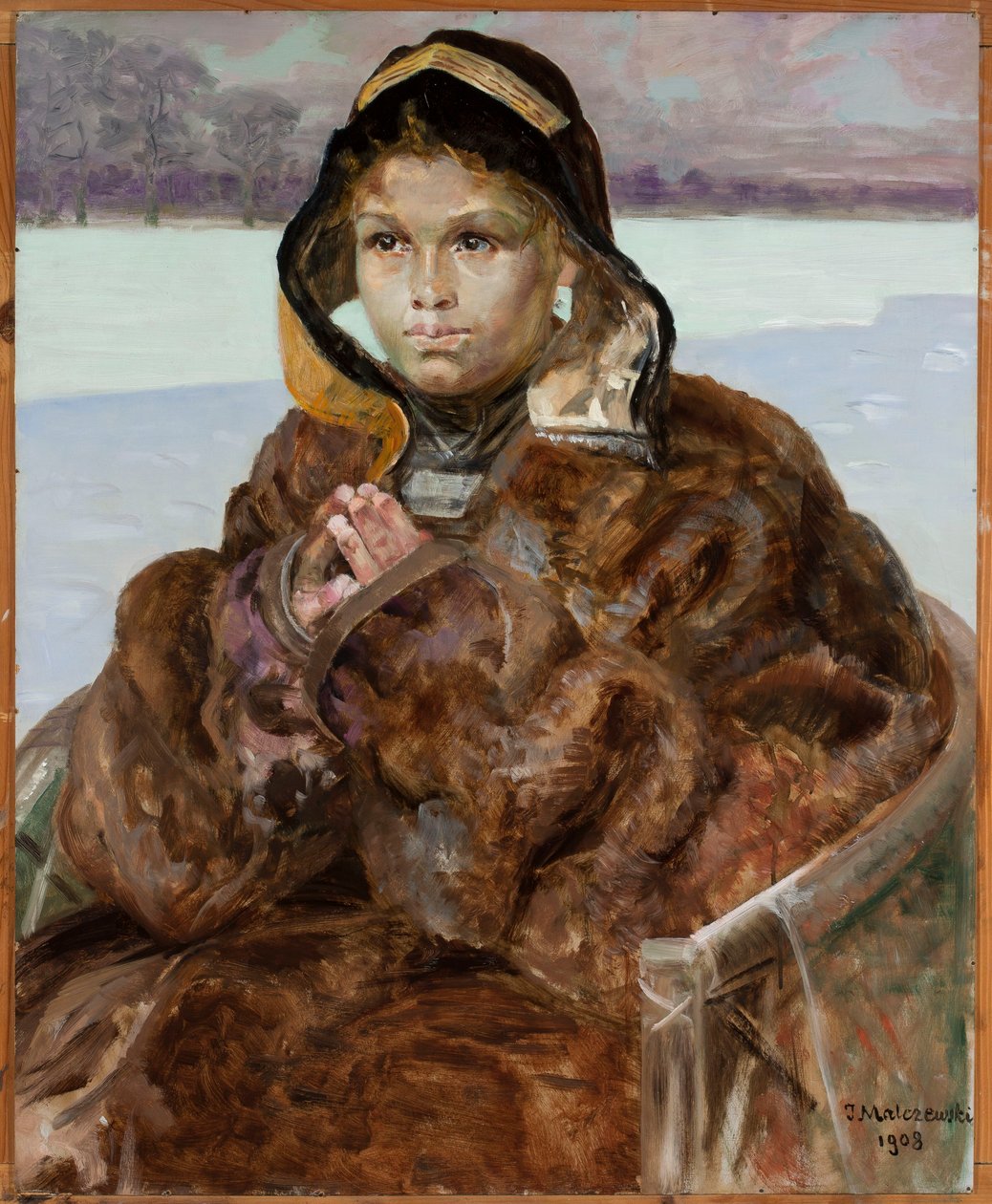 Betendes Mädchen von Jacek Malczewski
