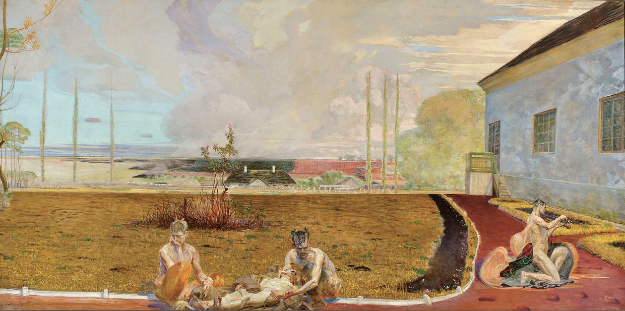 Meine Seele, aus dem Zyklus „Mein Leben“ von Jacek Malczewski