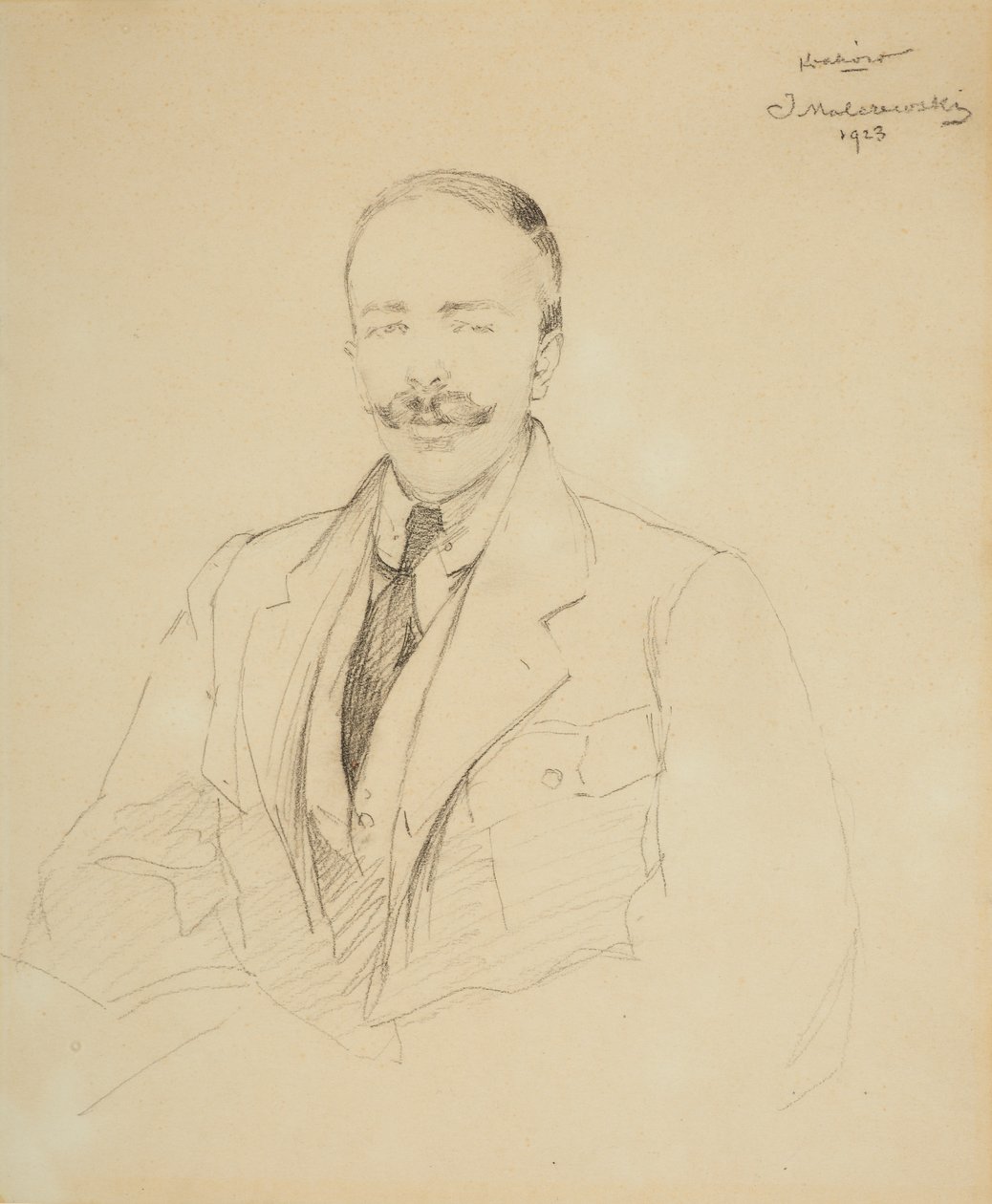 Porträt von Feliks Konopka (1888-1982) von Jacek Malczewski
