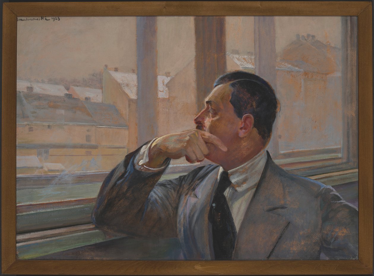 Porträt von Mieczysław Gąsecki von Jacek Malczewski