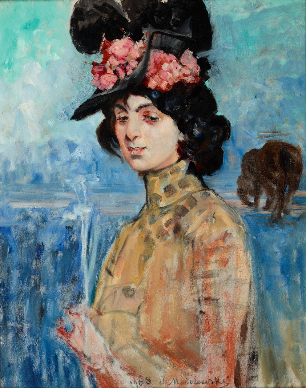 Porträt von Zofia Atteslander von Jacek Malczewski
