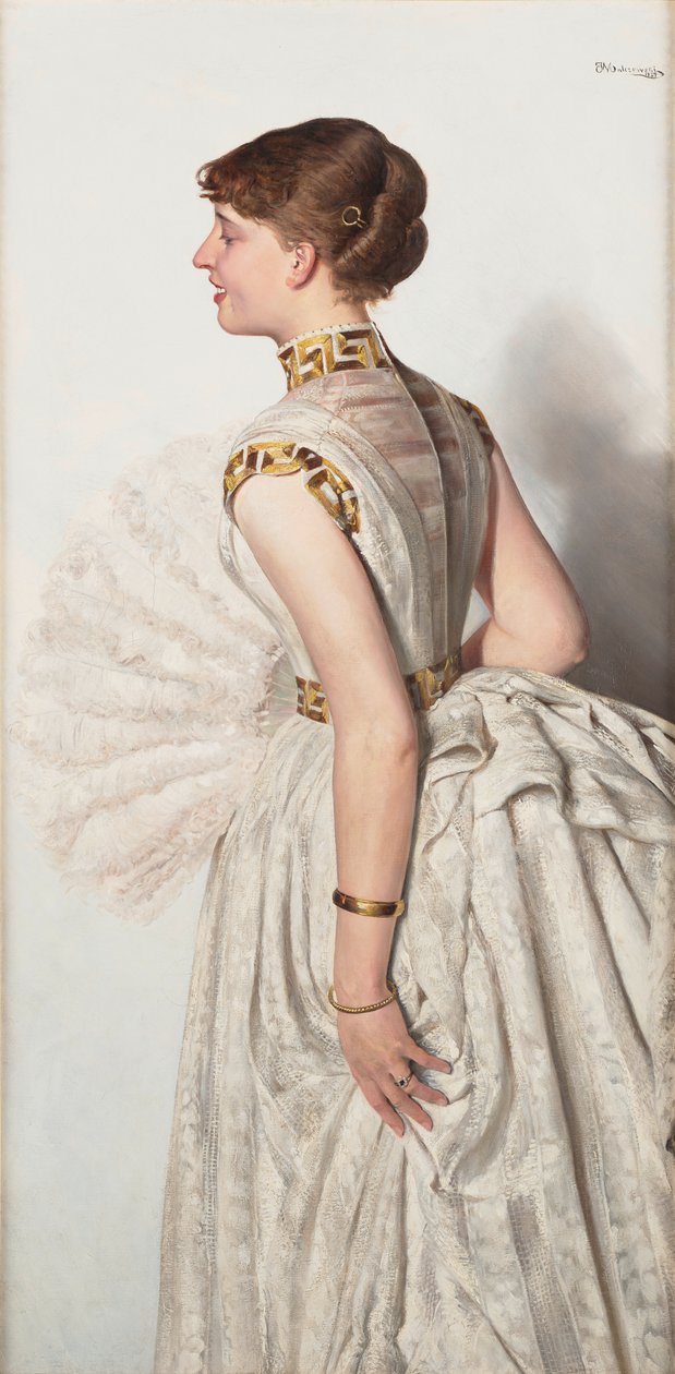 Porträt der Verlobten von Jacek Malczewski