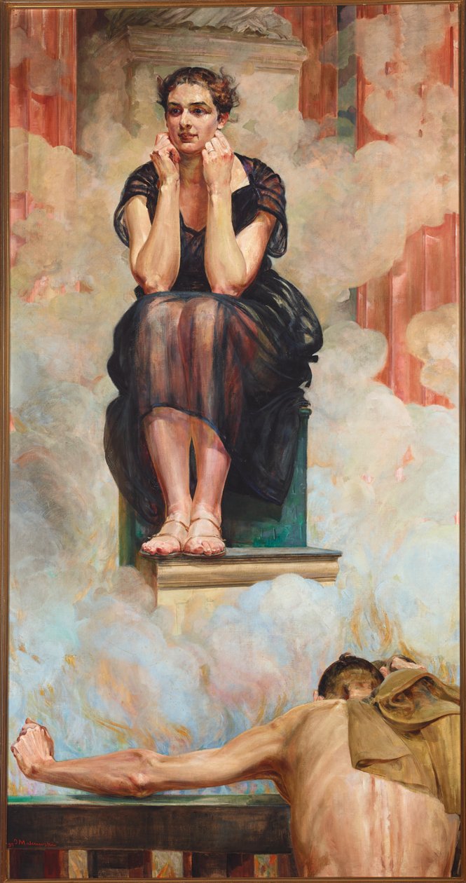 Pythia von Jacek Malczewski