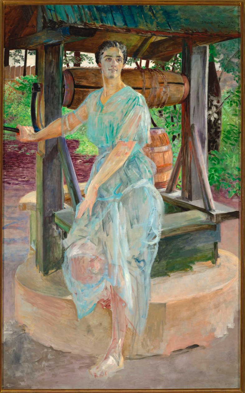 Die Kraft der Quelle (Der vergiftete Brunnen) von Jacek Malczewski