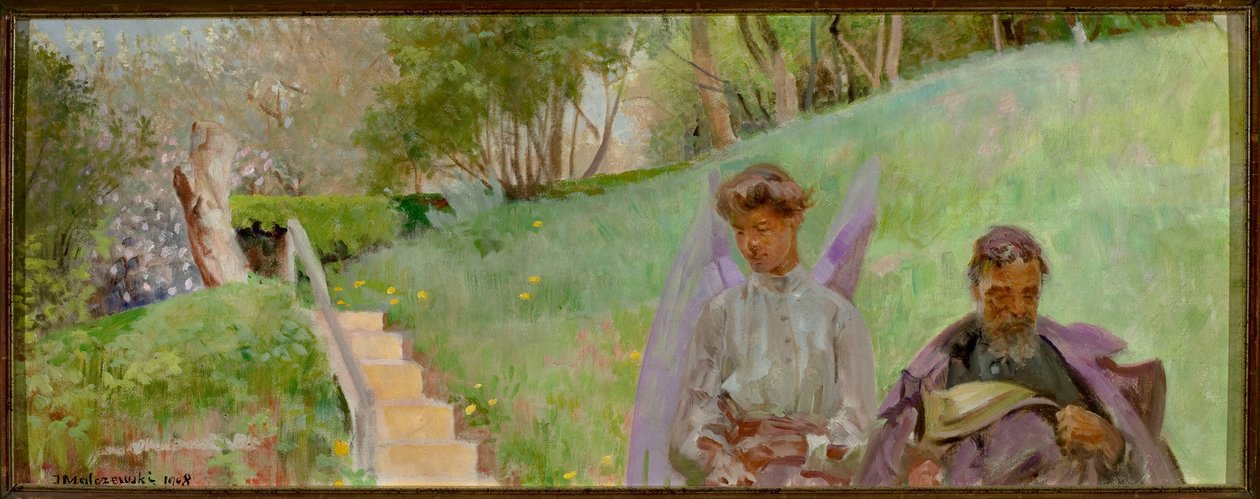 Im Frühling (Im Herbst) von Jacek Malczewski