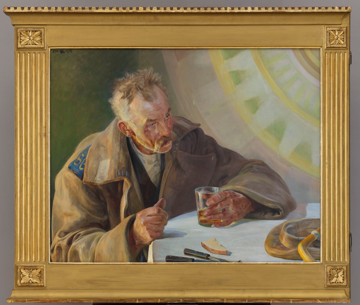 Vertriebener - linker Teil des Triptychons von Jacek Malczewski