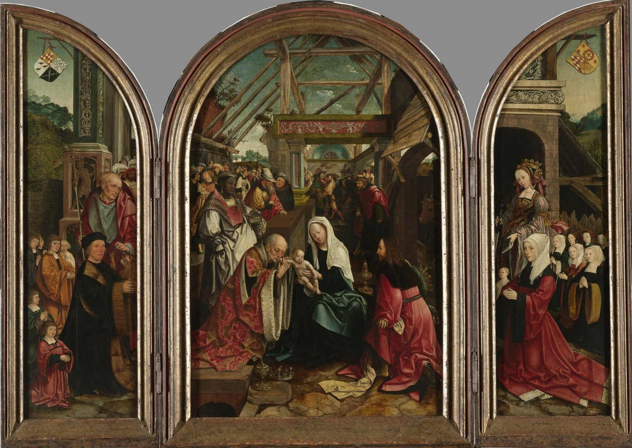 Die Anbetung der Könige von Jacob Cornelisz van Oostsanen