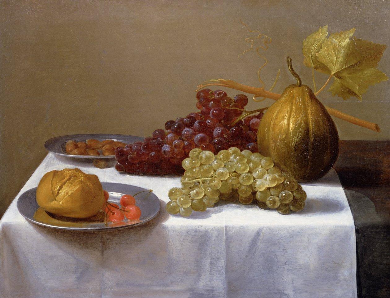 Stillleben mit Früchten von Jacob  Foppens van Es