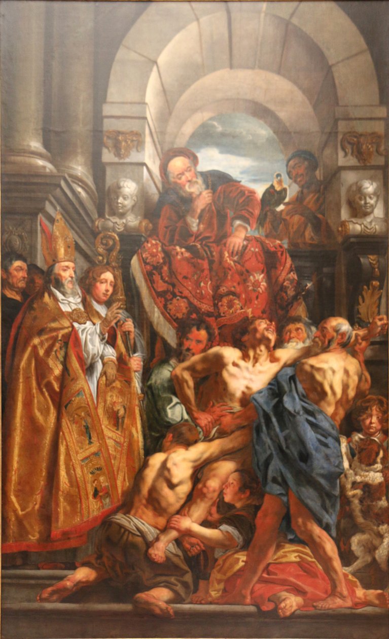 Der heilige Martin heilt einen Besessenen von Jacob Jordaens