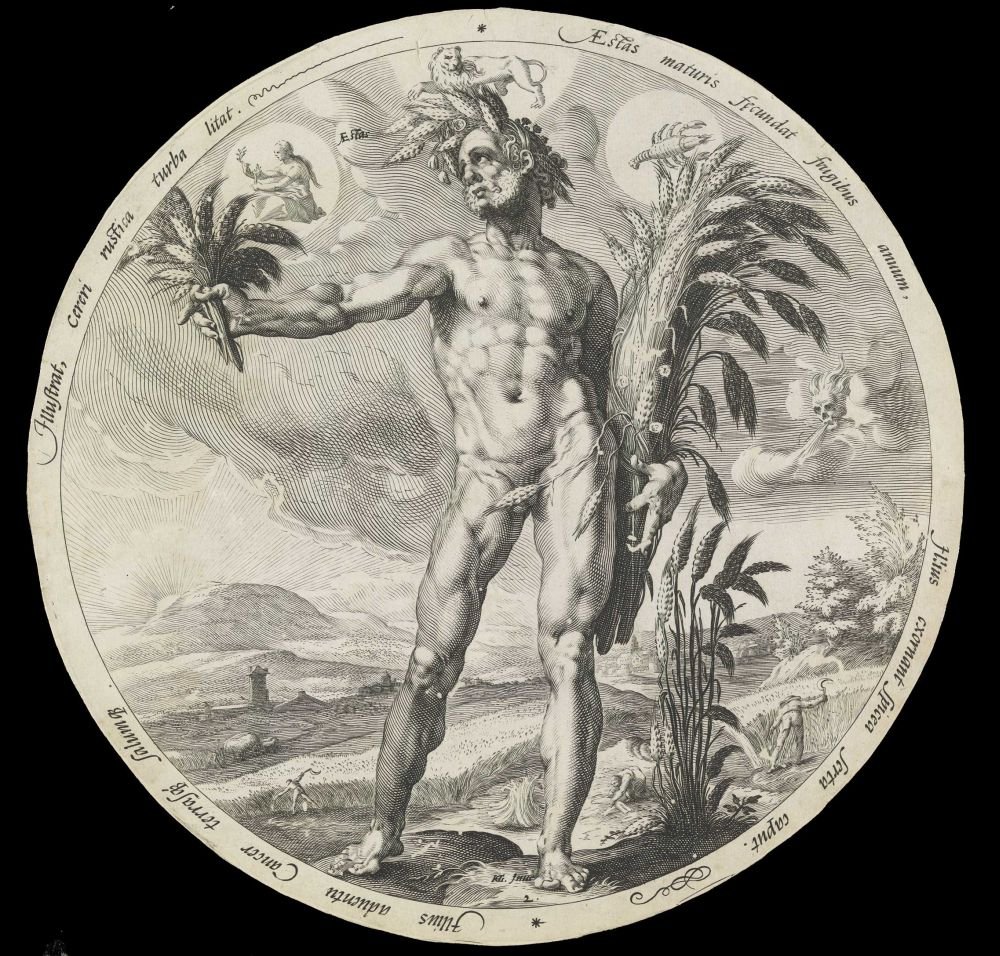 Jahreszeiten - Sommer von Jacob Matham