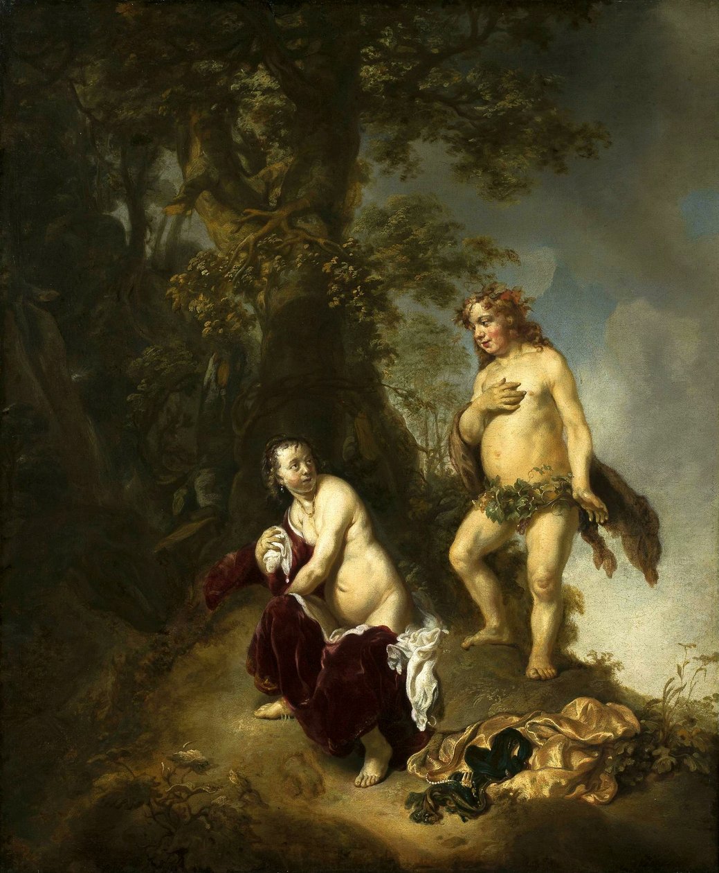 Bacchus und Ariadne von Jacob Adriaensz Backer