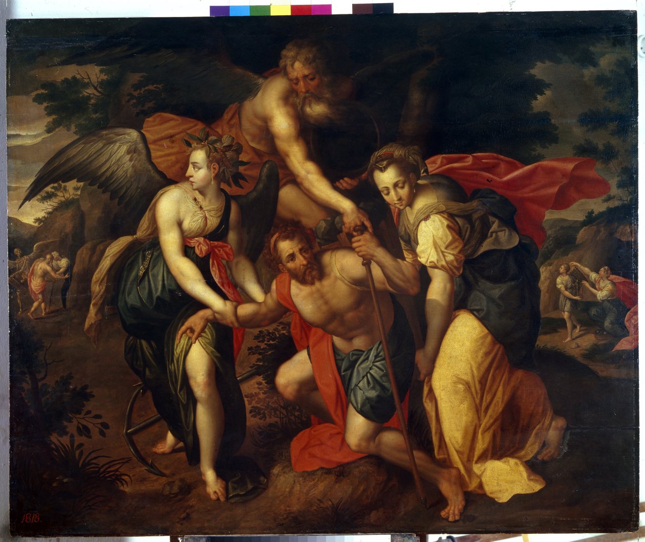 Die drei Lebensalter des Mannes von Jacob Adriensz Backer