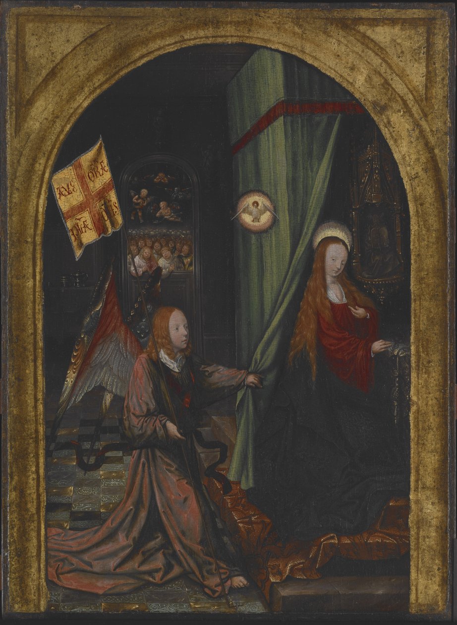 Verkündigung, ca. 1508 von Jacob Cornelisz van Oostsanen