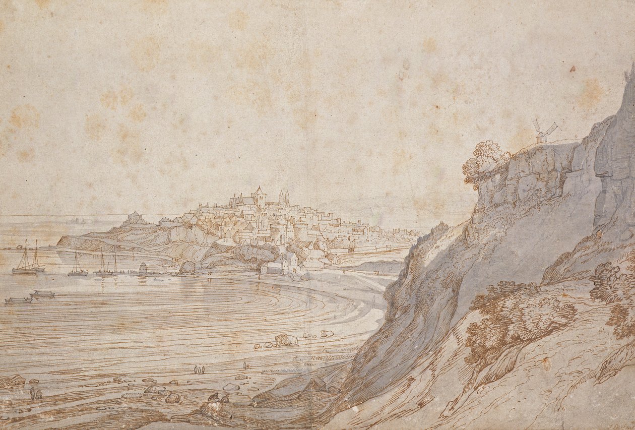 Ansicht von Rye von Point Hill von Jacob Esselens