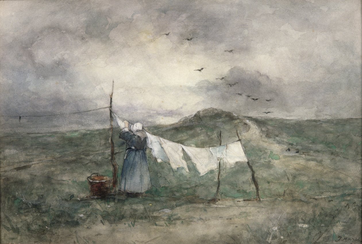 Waschtag von Jacob Henricus or Hendricus Maris