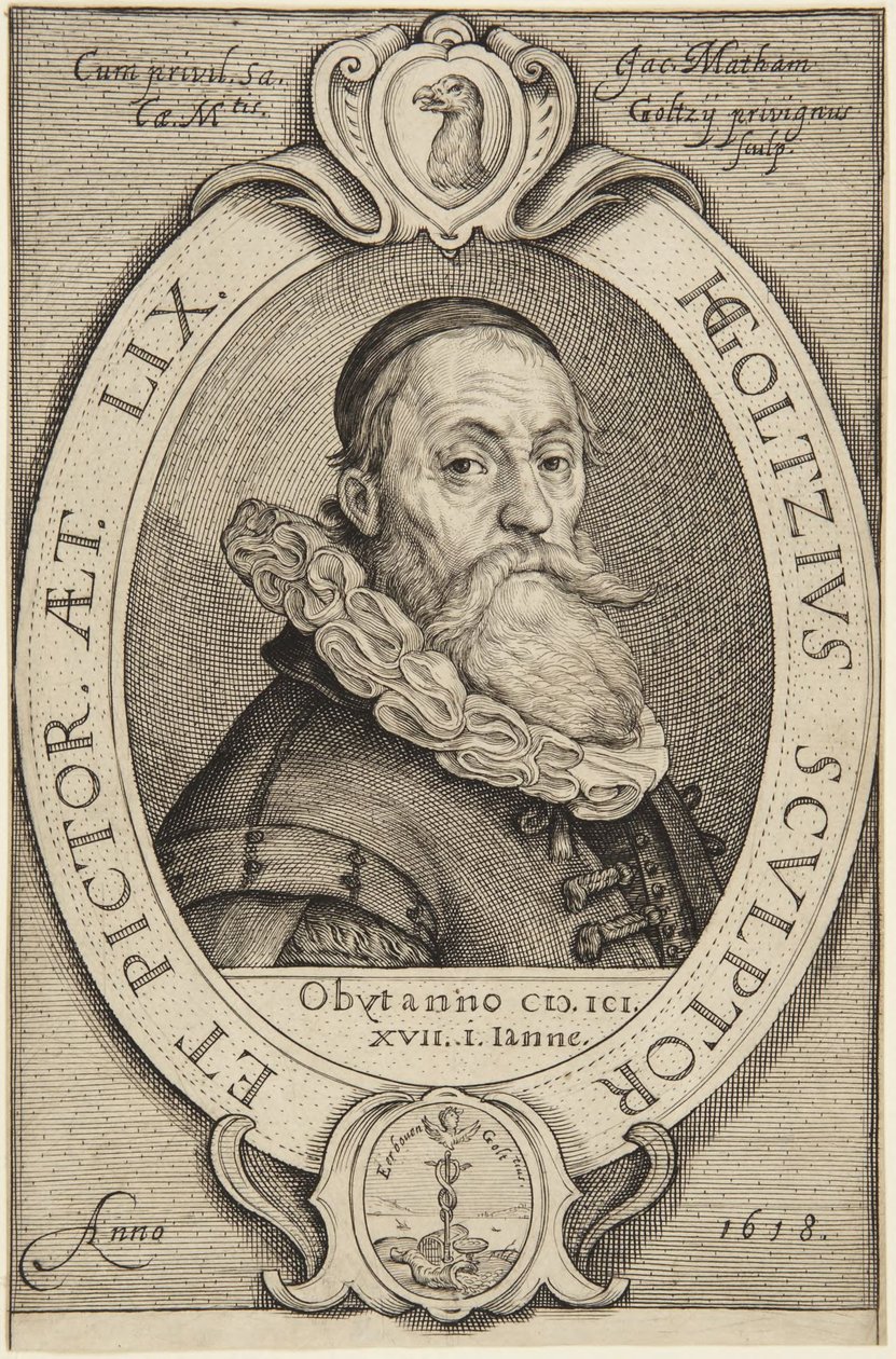 Hendrick Goltzius von Jacob Matham