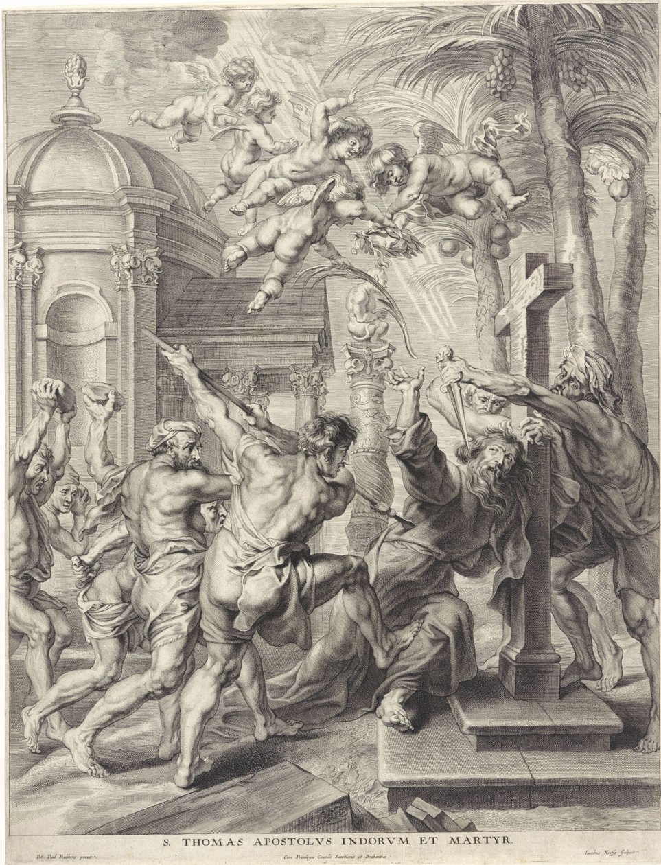 Märtyrertod des Apostels Thomas von Jacob Neefs