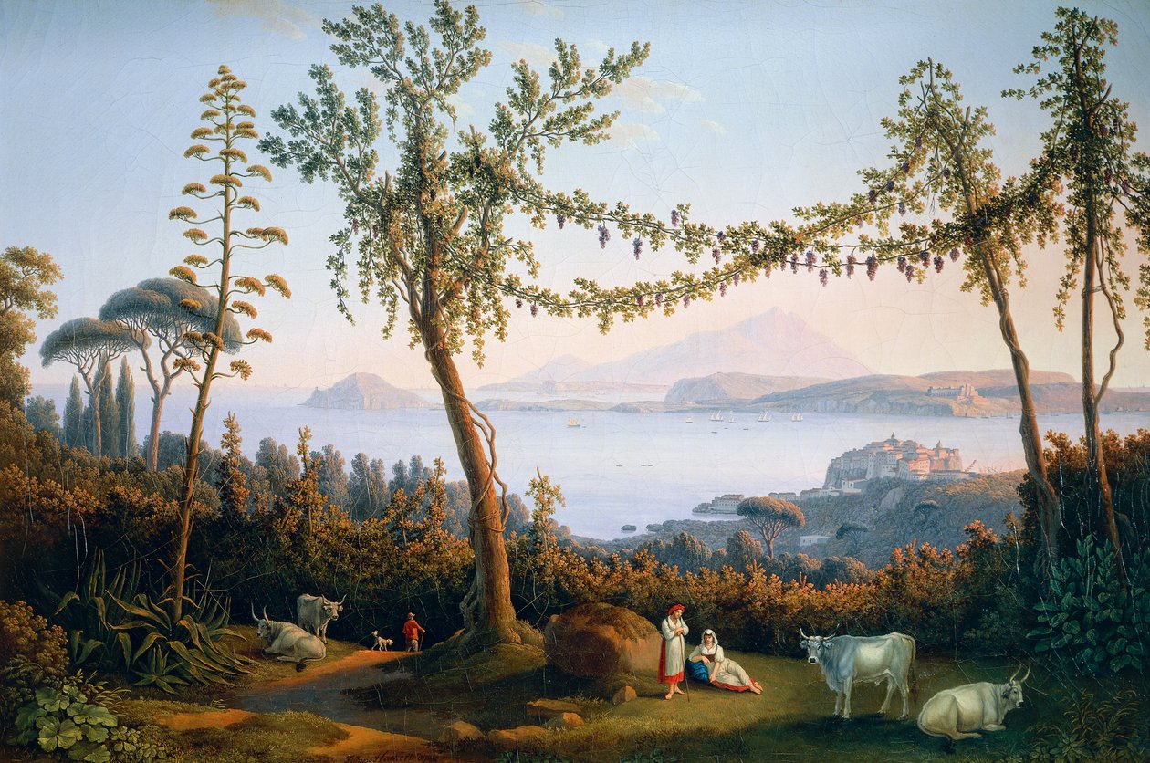 Der Golf von Pozzuoli von Jacob Philippe Hackert
