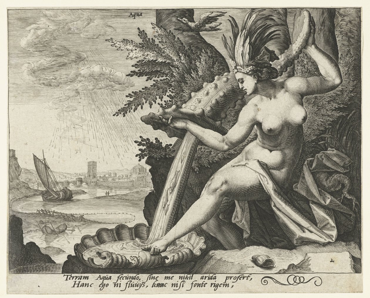 Das Element Wasser von Jacob de Gheyn (II) (attributed to)