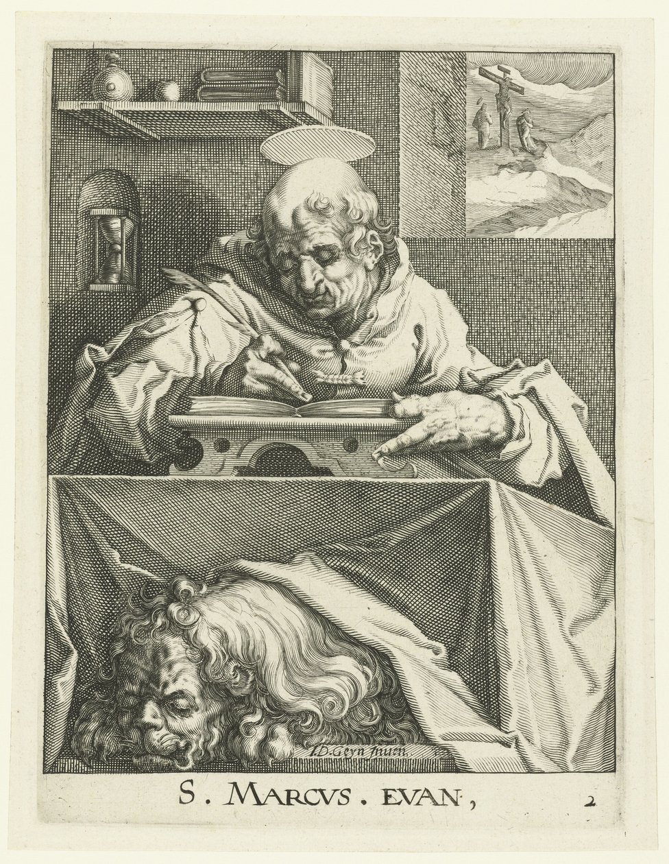 Evangelist Markus von Jacob de Gheyn (II) (workshop of)