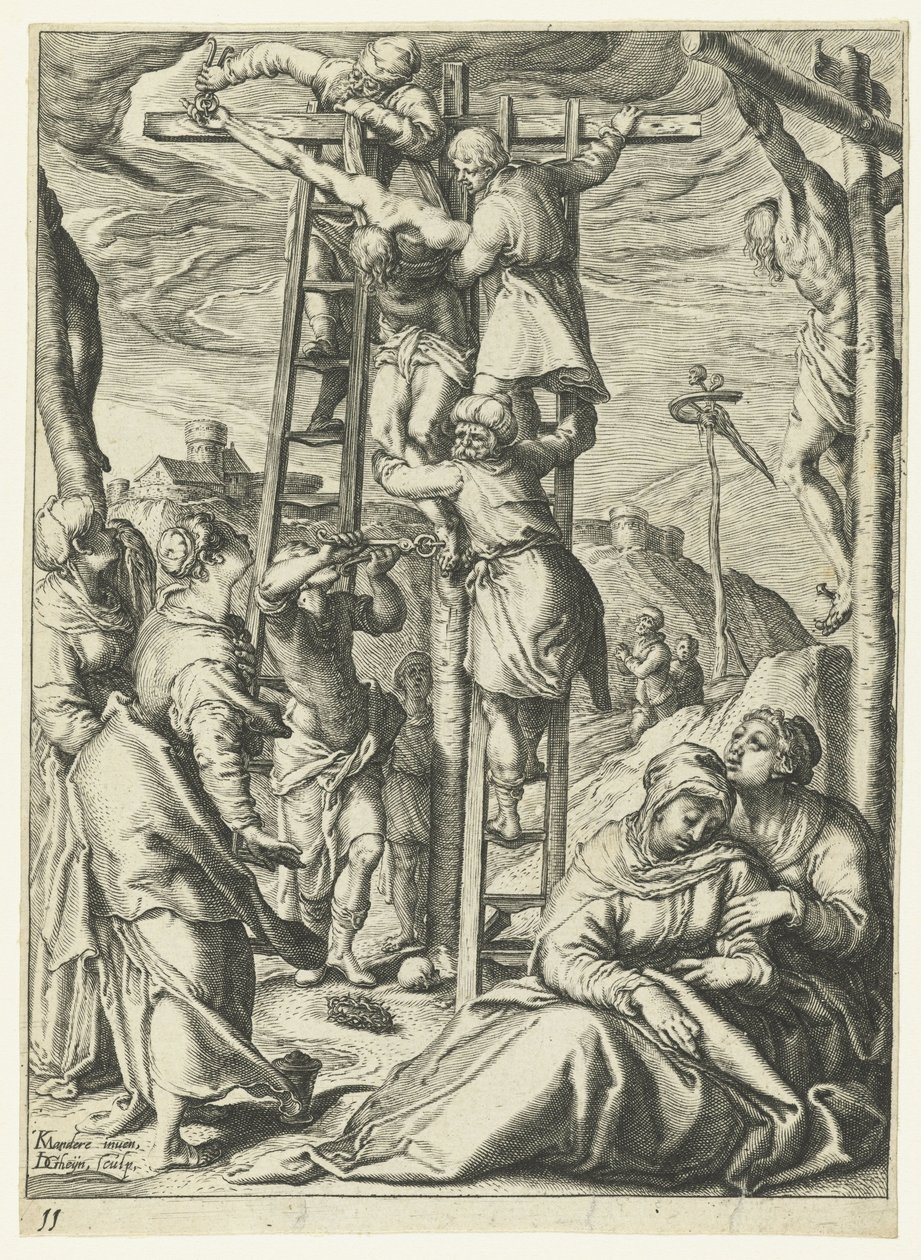 Kreuzabnahme von Jacob de Gheyn (II)