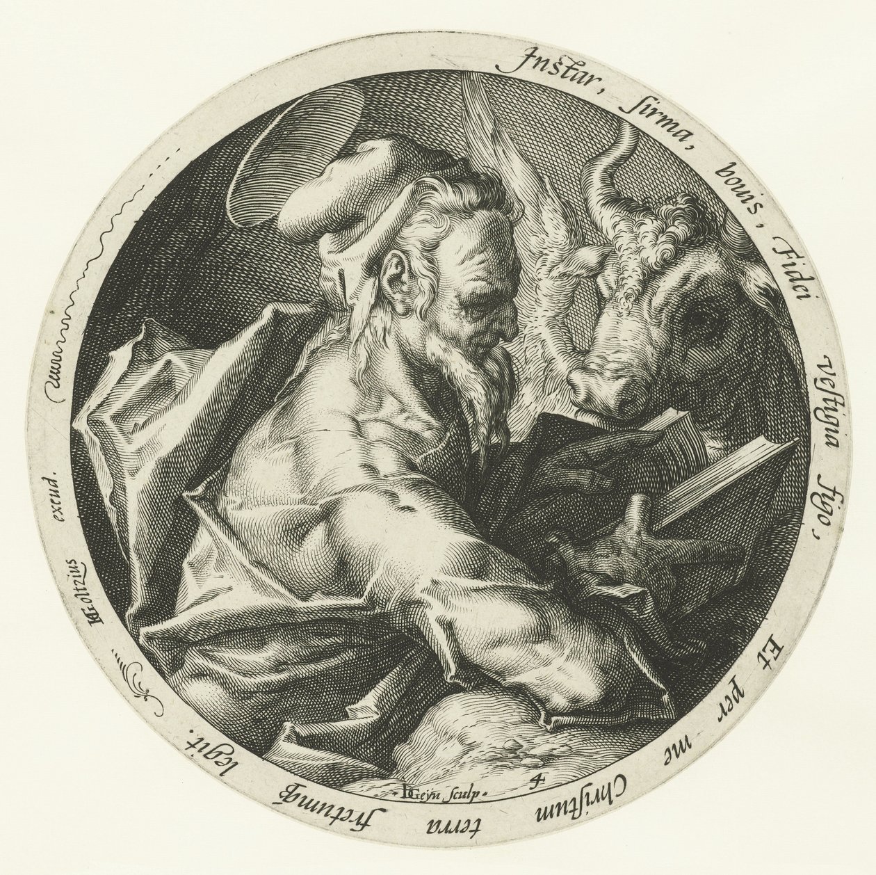 Evangelist Lukas von Jacob de Gheyn (II)