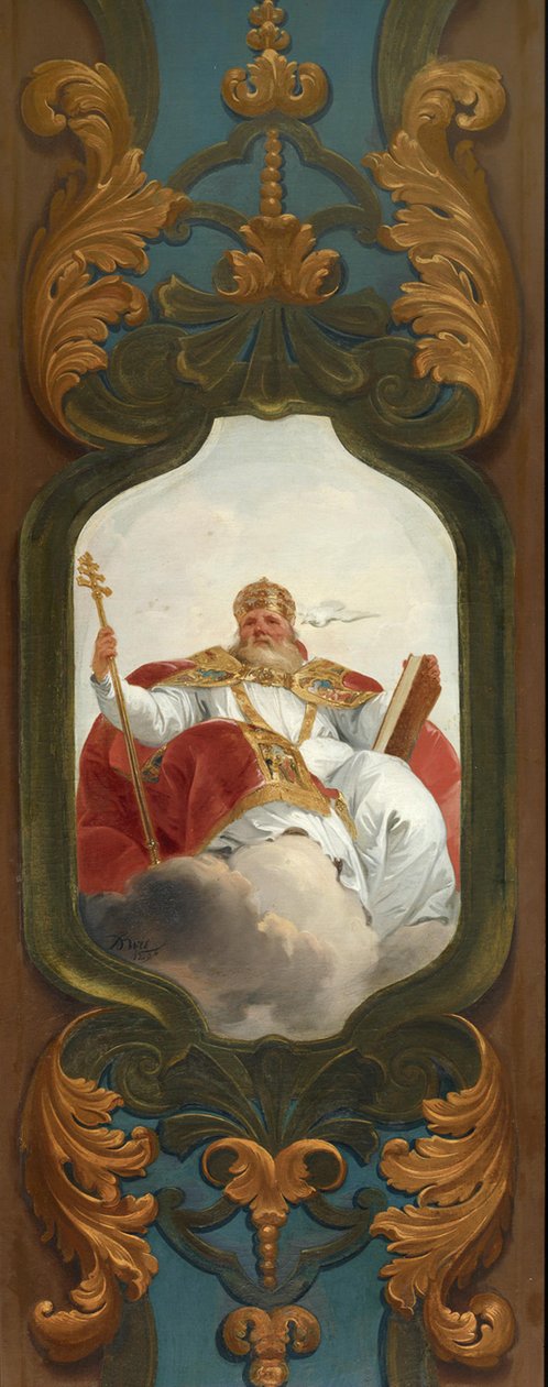 Papst Gregor der Große, Kirchenvater von Jacob de Wit